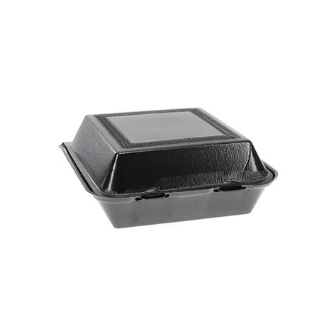 X X Ps Foam Compartment Hinged Lid Container Pactiv