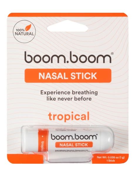 boom boom nasal inhaler net worth