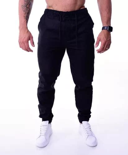 Calça Jogger Tendencia Masculina Estilo Jogador Parcelamento Sem Juros