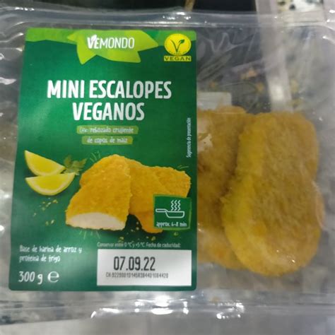 Vemondo Mini Escalopes Veganos Review Abillion