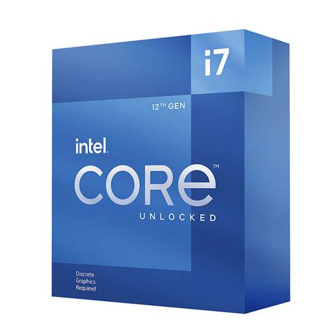 Intel Core I7 12700kf Processeur Intel Sur