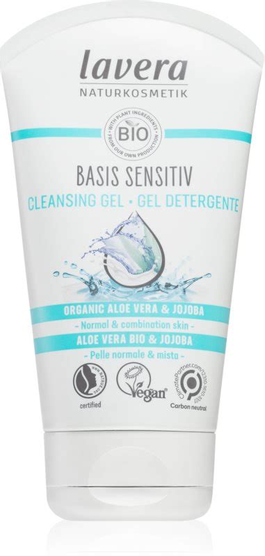 Lavera Basis Sensitiv Gentle Cleansing Gel For Normal And Combination