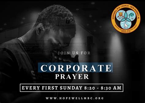 Corporate Prayer – Hopewell Missionary Baptist Church