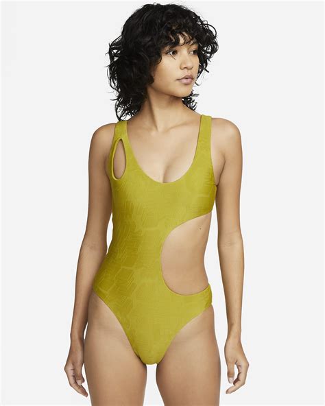 Nike Swim Women S Cut Out One Piece Swimsuit Nike Uk