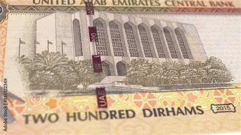 United Arab Emirates Dirham 200 Banknotes Two Hundred United Arab