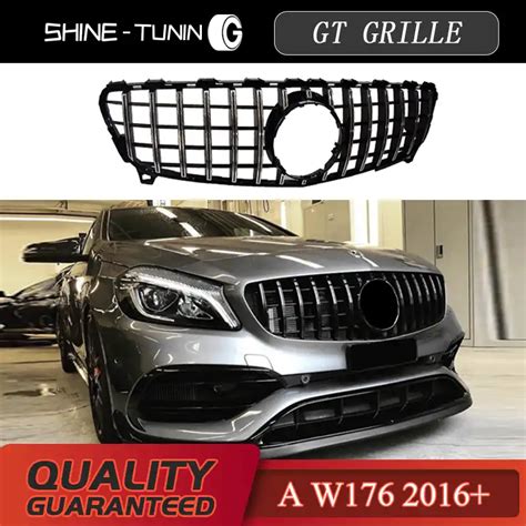 Front Grille Suitable For Mercedes Benz New A Class W Gt Gtr Grille