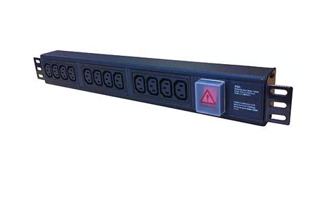 12-WAY POWER DISTRIBUTION UNIT PDU, IEC C13 SOCKETS, C14, 47% OFF