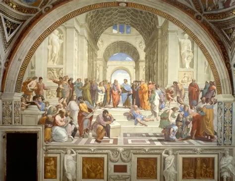 "The School of Athens": a description of the fresco. Rafael Santi ...