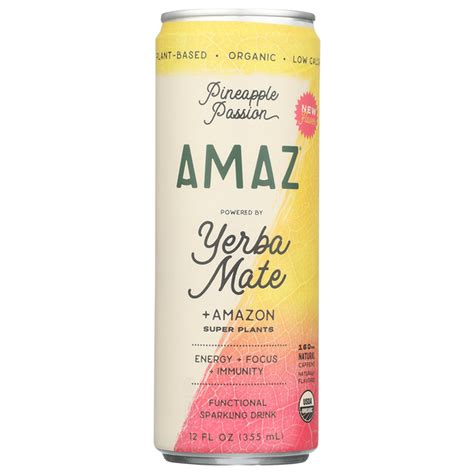 Amaz Yerba Mate Functional Drink 12 Fl Oz Delivery Or Pickup Near Me