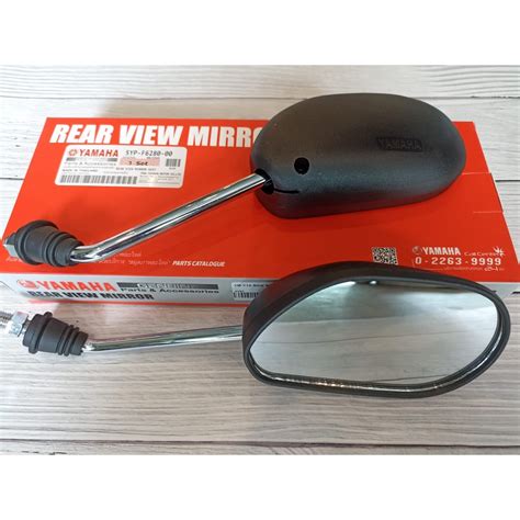 YAMAHA THAILAND SPARK SIDE MIRROR CERMIN SISI BATANG CHROME LC135 Y15