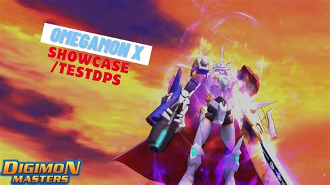 OMEGAMON X SHOWCASE TESTDPS DIGIMON MASTERS ONLINE NADMO DMO YouTube