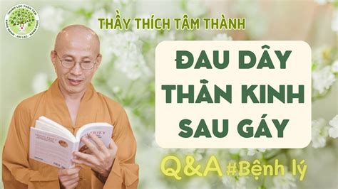 Q A Đau dây thần kinh chẩm sau gáy Nguyên nhân và cách khắc phục