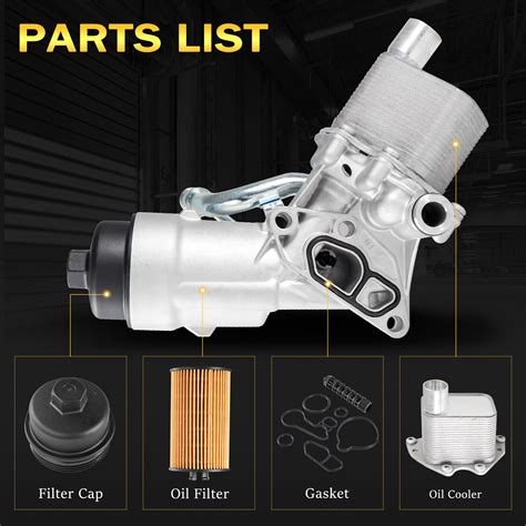 Oil Cooler Filter Housing For Chevy Trax Sonic Cruze Buick 14l Engine 55566784 Ebay