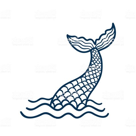 Mermaid Tail Vector At Collection Of Mermaid Tail Vector Free For Personal Use