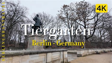 Tiergarten Berlin Germany Walking Tour K Youtube