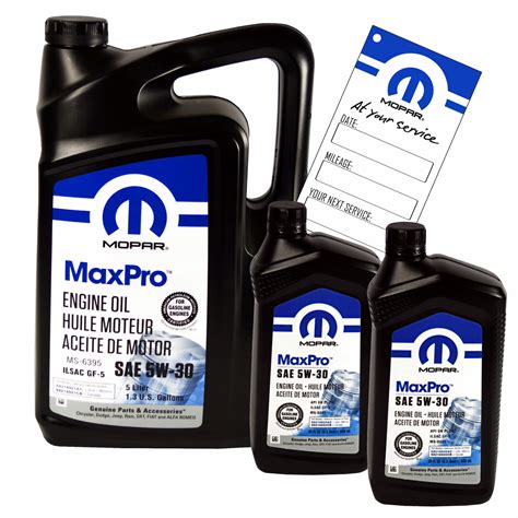 Моторне масло MOPAR 5W30 6,9 л купити в Україні недорого: продаж на ...