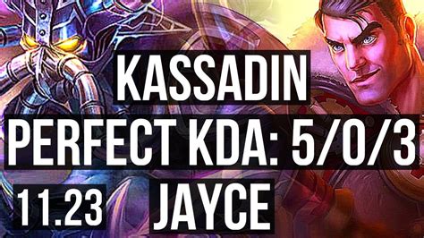 Kassadin Vs Jayce Mid 72 Winrate 503 Rank 8 Kassadin 10m