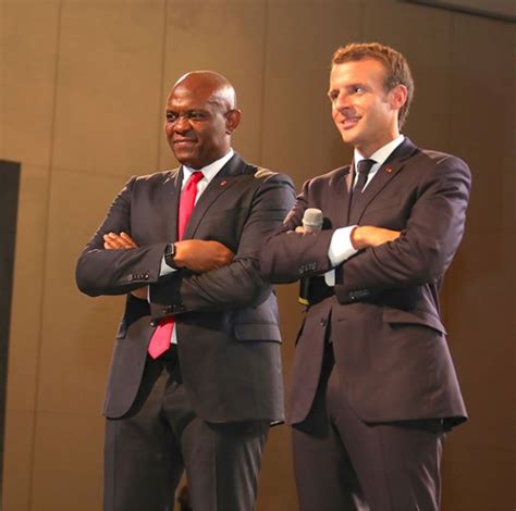 Caption This Photo Of Billionaire Businessman Tony Elumelu And French