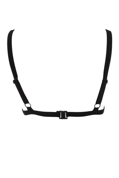 Black WOMAN Fall In Love Regular Fit Bikini Top DeFacto