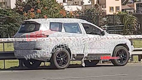 2024 Tata Safari Facelift Spied With Harrier Electric Design - New Alloys