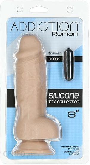 Addiction Grube Realistyczne Dildo Roman Cm Ceneo Pl