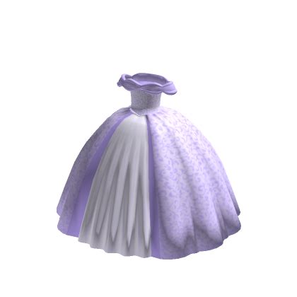 Pretty Lilac Princess Gown Roblox Item Rolimon S