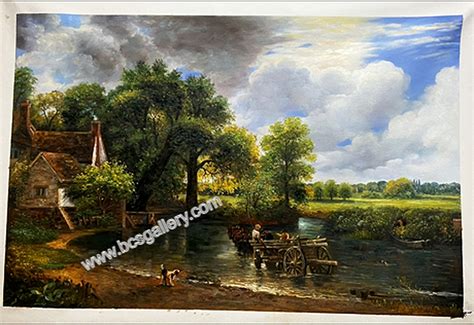 The Hay Wain John Constable Museum Quality Hand Painted Oil ...