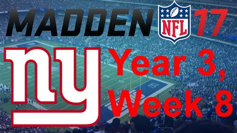 Madden 17 New York Giants Franchise Vs Tampa Bay Buccaneers Y3w08