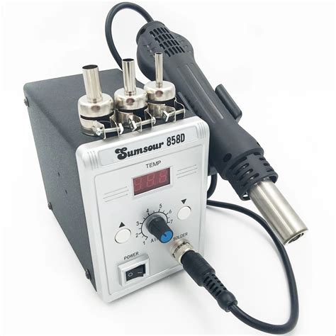 New Hot Air Gun D Desoldering Soldering Rework Smd Solder Station V V W Heat Gun