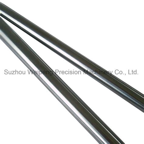 Hydraulic Cylinder Induction Hard Chrome Plated Piston Rod For 45 Steel