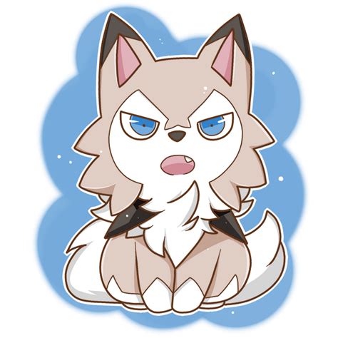 Fa Chibi Lycanroc Midday By Fezmangaka On Deviantart