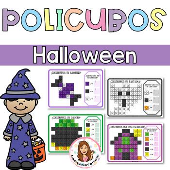 Construimos Con Policubos En Halloween Halloween Mathlink Cubes Designs