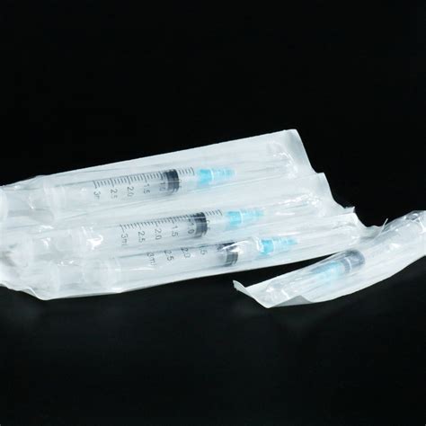 Hospital Clinic Disposable Needle Sterile Luer Lock Syringes Luer Tip