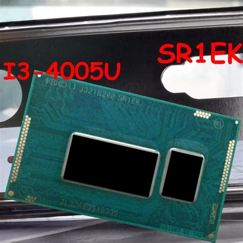 Intel Core I3 4005U 1.7G 3MB SR1EK BGA1168 BGA CPU 100% Original ...