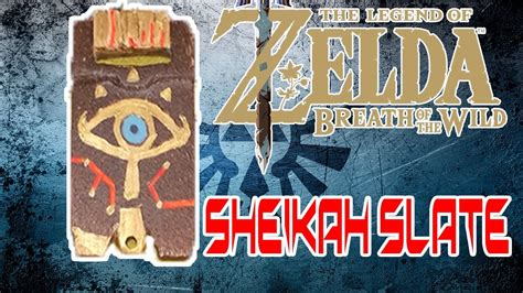 How To Make A Sheikah Slate From Breath Of The Wild Youtube