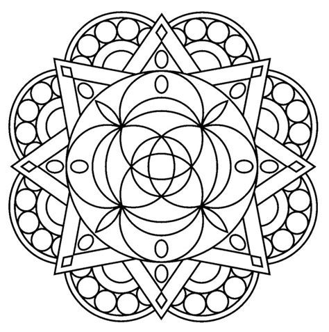 Free Printable Mandala Coloring Pages For Adults