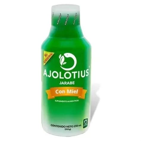 Ajolotius Jarabe Con Miel Para La Tos 250 Ml Meses Sin Intereses