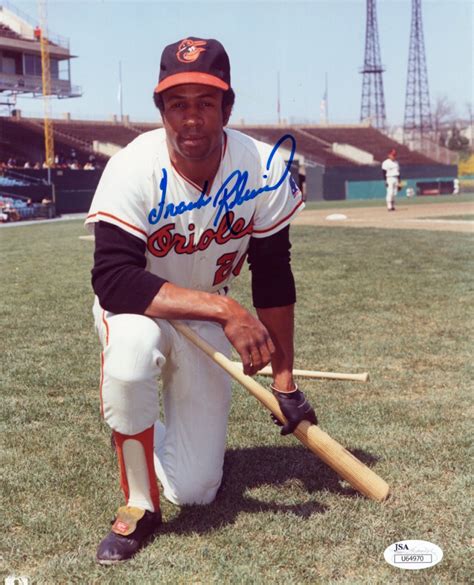 Frank Robinson Signed Orioles 8x10 Photo (JSA COA) | Pristine Auction