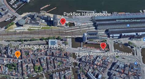 Amsterdam Coffee Shop Map