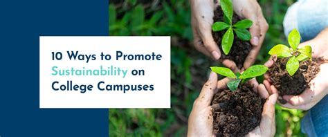 10 Ways To Promote Sustainability On College Campuses