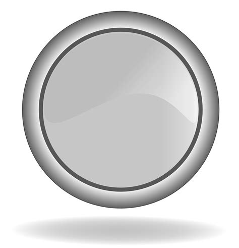 Grey Buttons Clip Art Library