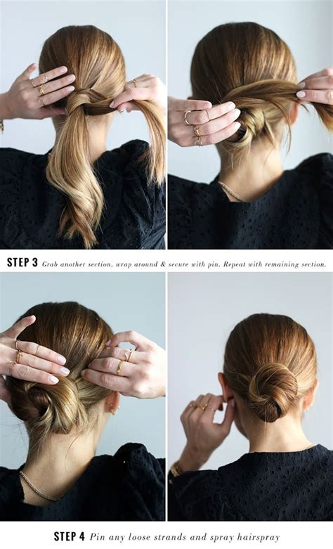 how to put hair in a bun