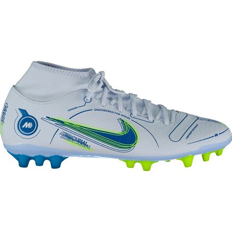 Nike Chuteiras Futebol Mercurial Superfly VIII Academy AG Azul Goalinn