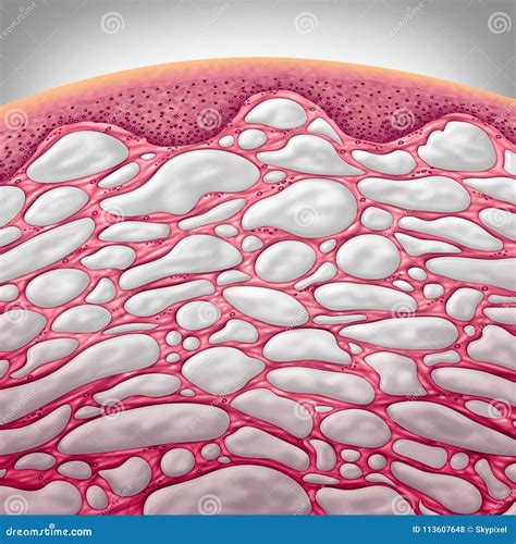 Interstitium Human Body Anatomy Stock Illustration | CartoonDealer.com ...