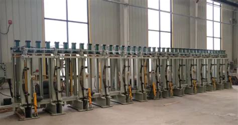 Meters Wood Based Laminated Panel Beam Board Hydraulic Press Machine