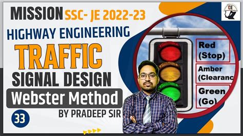 33 Webster Method Design Of Traffic Signal L Traffic Engineering