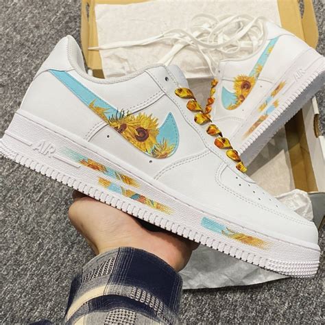 Vincent Van Gogh CUSTOM AIR FORCE 1 Nike Jordan Retro Vincent Van