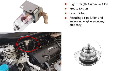 Amazon Qiilu Oil Catch Can Filter Universal Aluminum Alloy Engine