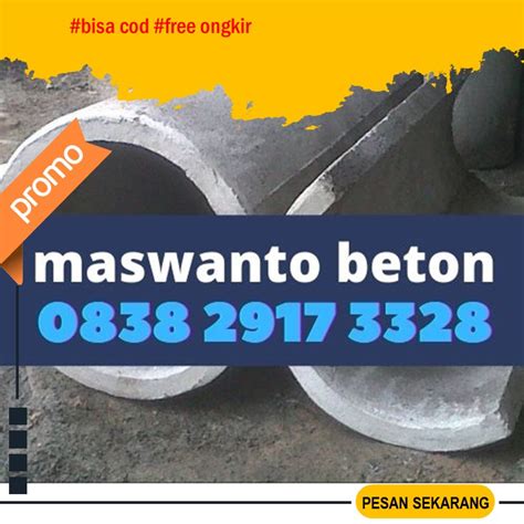 Jual Jual Buis Beton Setengah Lingkaran Di Sidoarjo Indonesia Shopee