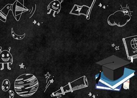 education learning blackboard drawing tools background psd